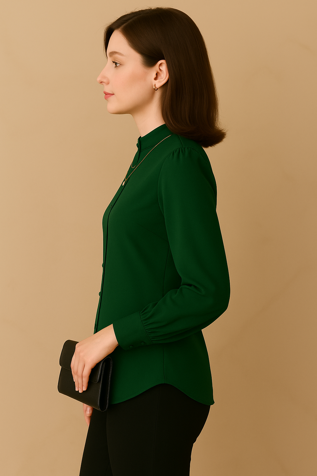 Green Button Down Shirt
