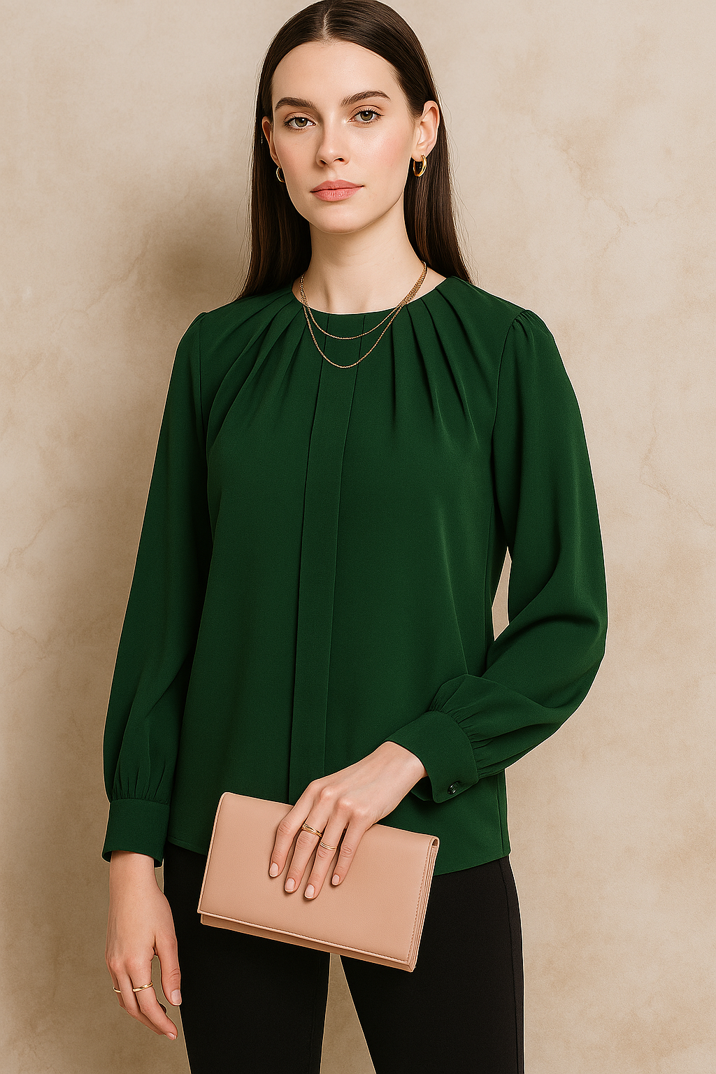 Emerald Green Top