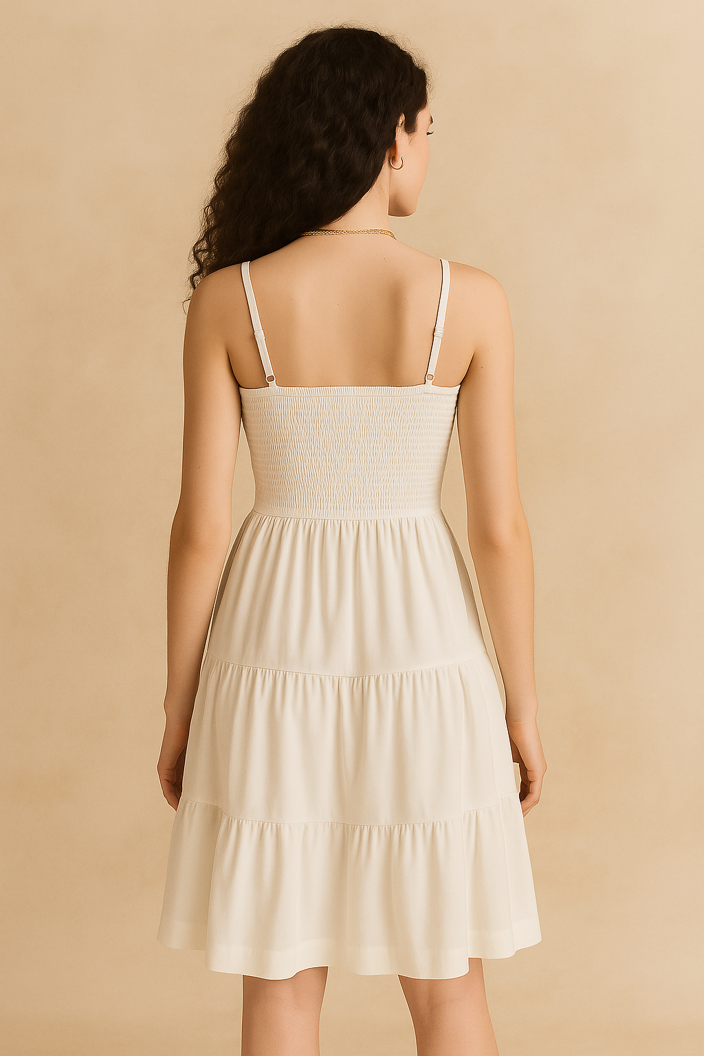 Timeless Gathered Bodice Dress