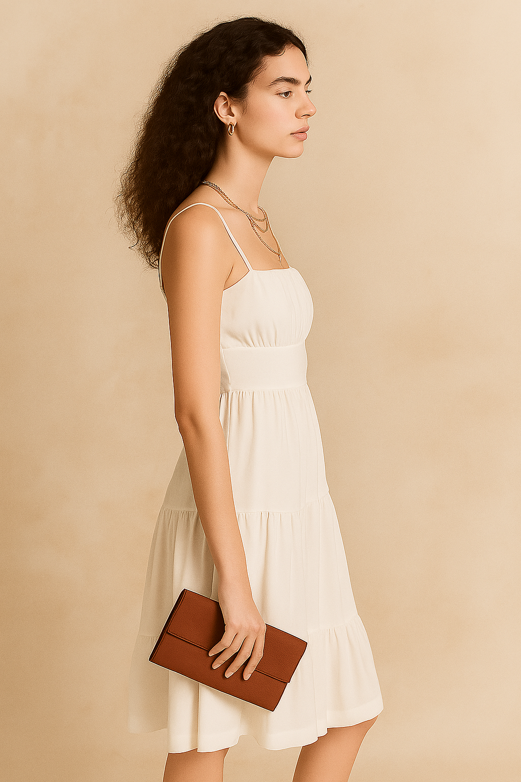 Timeless Gathered Bodice Dress