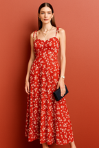 Timelessly Elegant Floral Dress