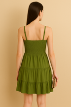 Timeless Gathered Bodice Dress