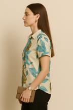 Short-Sleeve Button-Up Shirt
