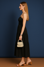 Elegant  Smocked Dress