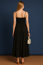 Elegant  Smocked Dress