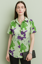 Short-Sleeve Button-Up Shirt