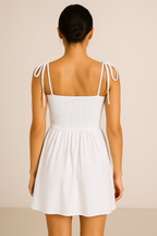 Bow-Tie Shoulder Dress