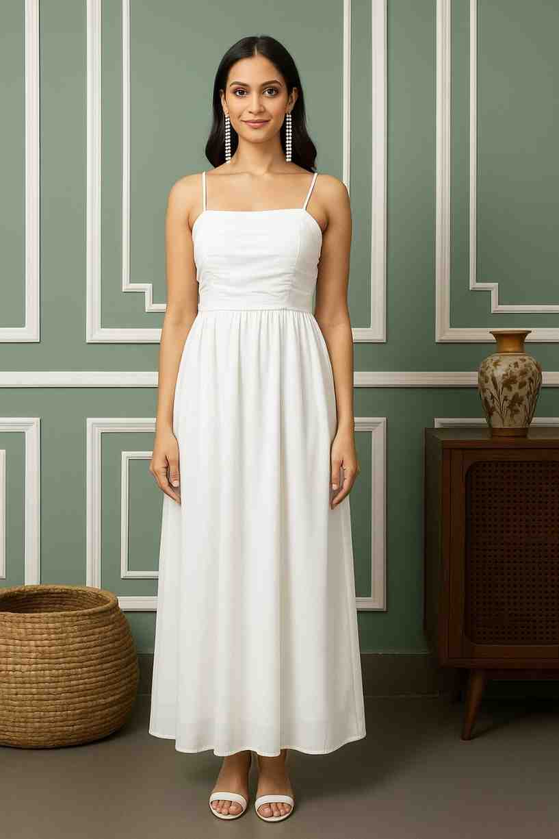 Seraphina Ruched Midi Dress