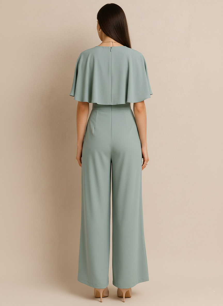 Elegant Wrap Jumpsuit