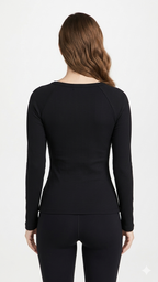 SIDE SLIT RIB TOP