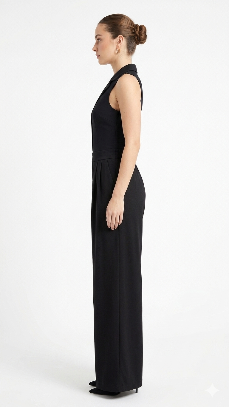 SOLID RIVERA CREPE TROUSER