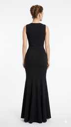 FLARED SOLID SKIRT