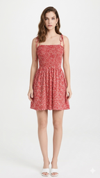 SHOULDER TIE KNOT DRESS