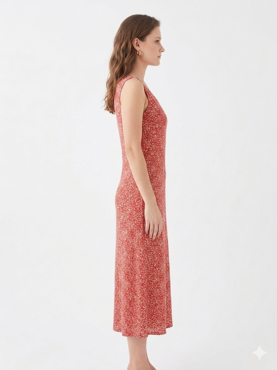 FLORAL PRINT DRESS