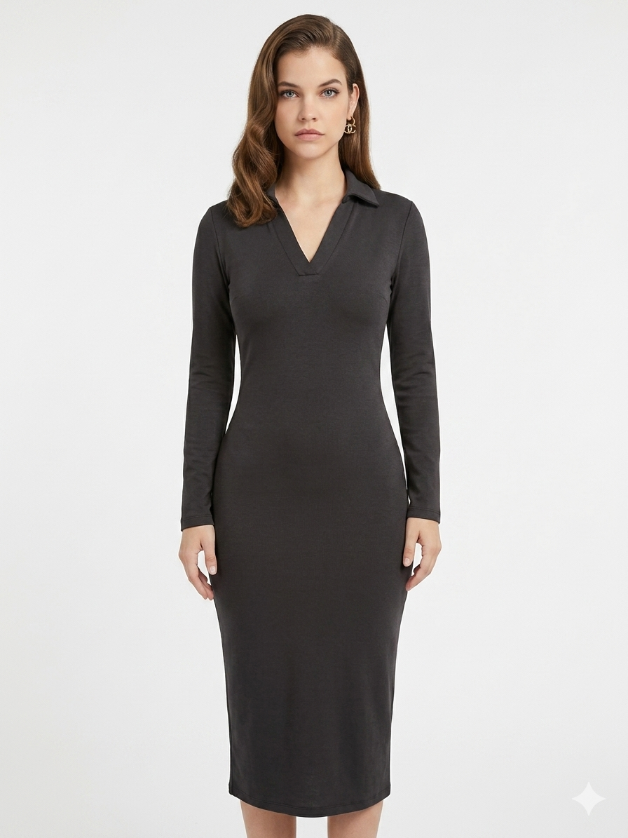 MIDI BODYCON DRESS
