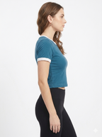 SOLID CROP TEE