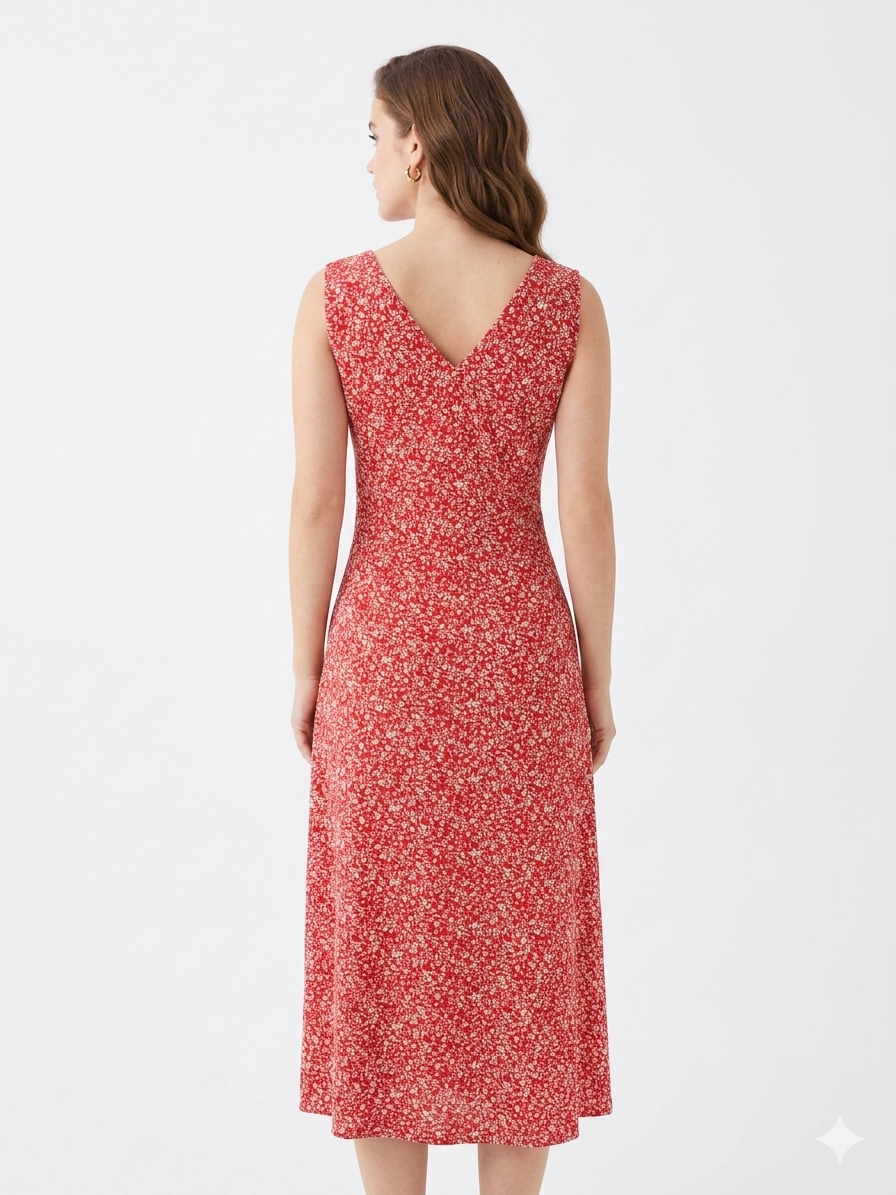 FLORAL PRINT DRESS