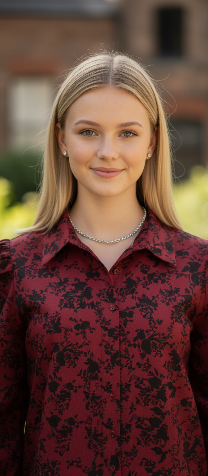 The Renaissance Bloom Puff-Sleeve Shirt
