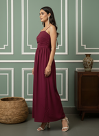 Seraphina Ruched Midi Dress