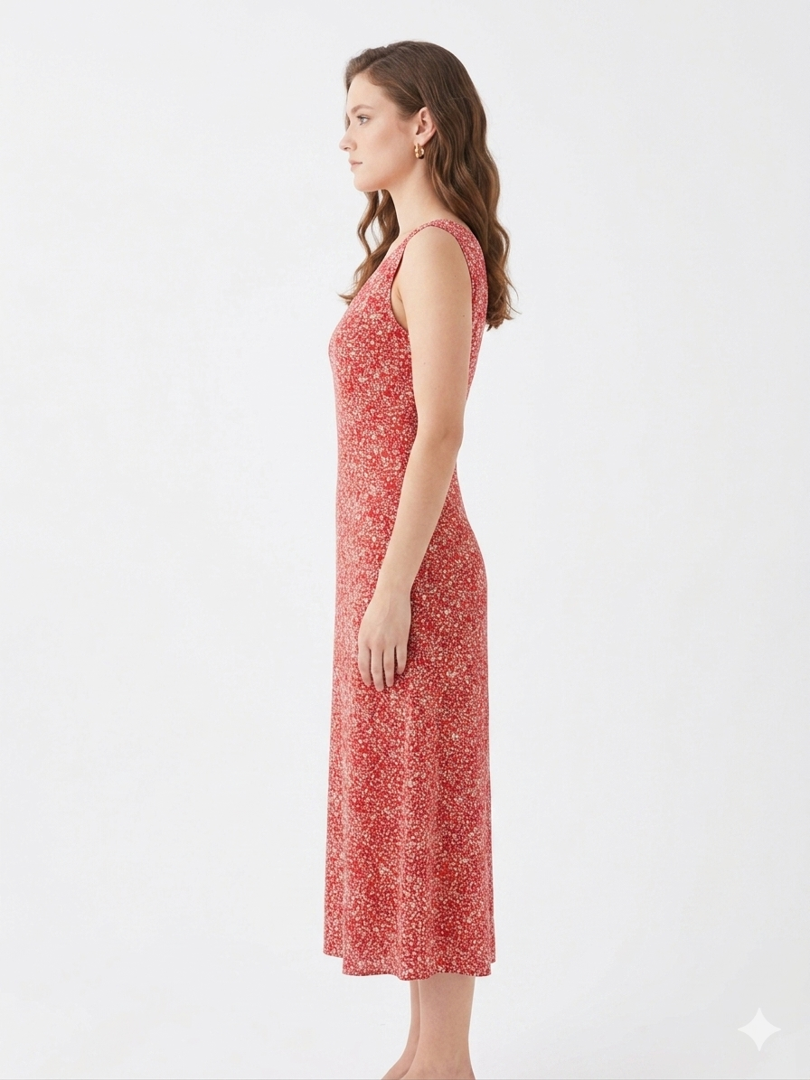 FLORAL PRINT DRESS