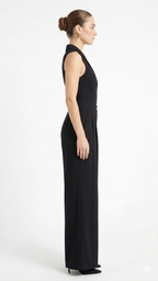 SOLID RIVERA CREPE TROUSER