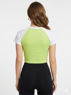 REGLOON SLEEVE CROP TEE