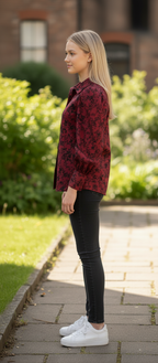 The Renaissance Bloom Puff-Sleeve Shirt