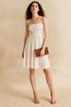 Timeless Gathered Bodice Dress