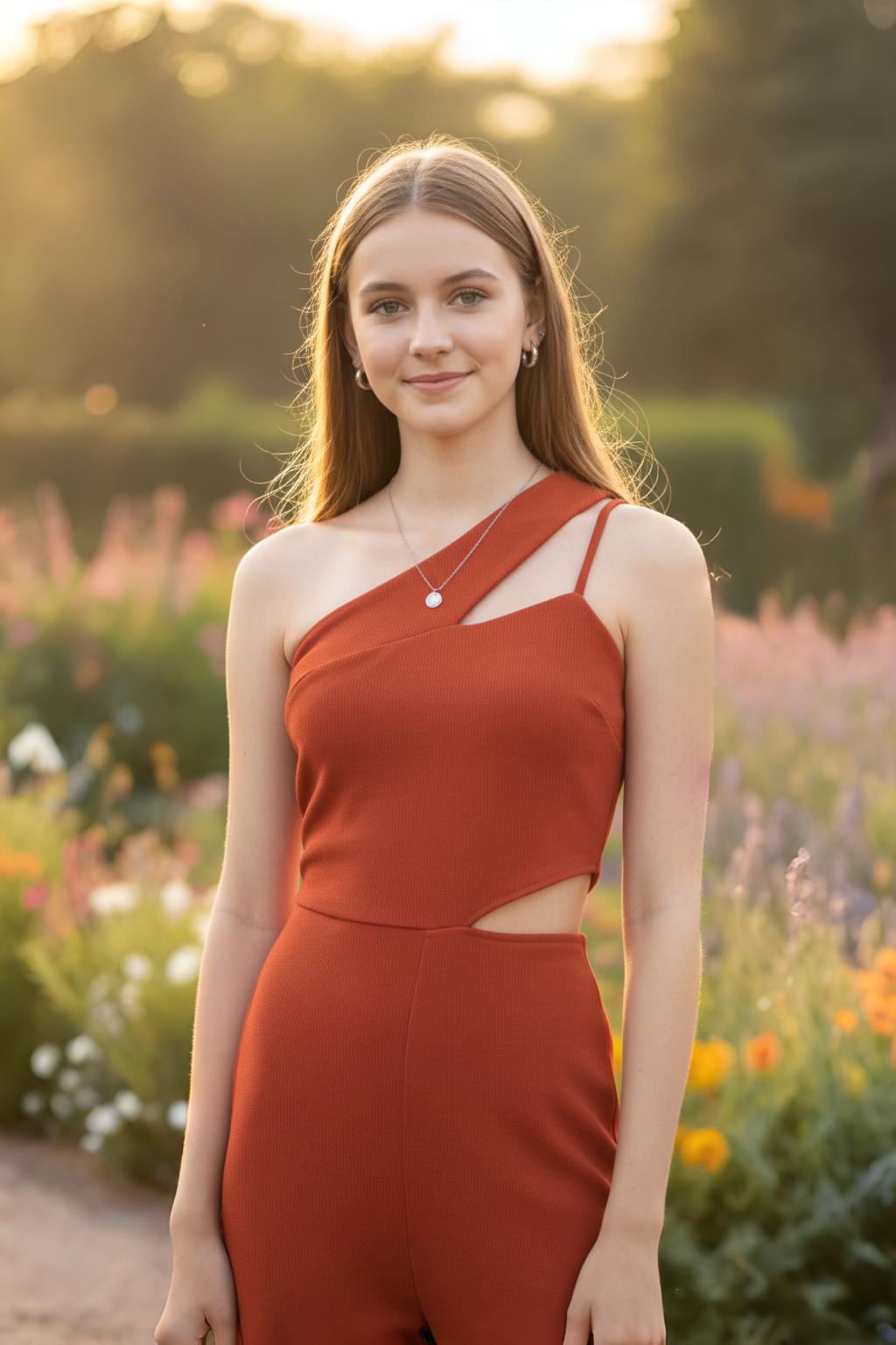 Asymmetric One-Shoulder Cut-Out Jumpsuit